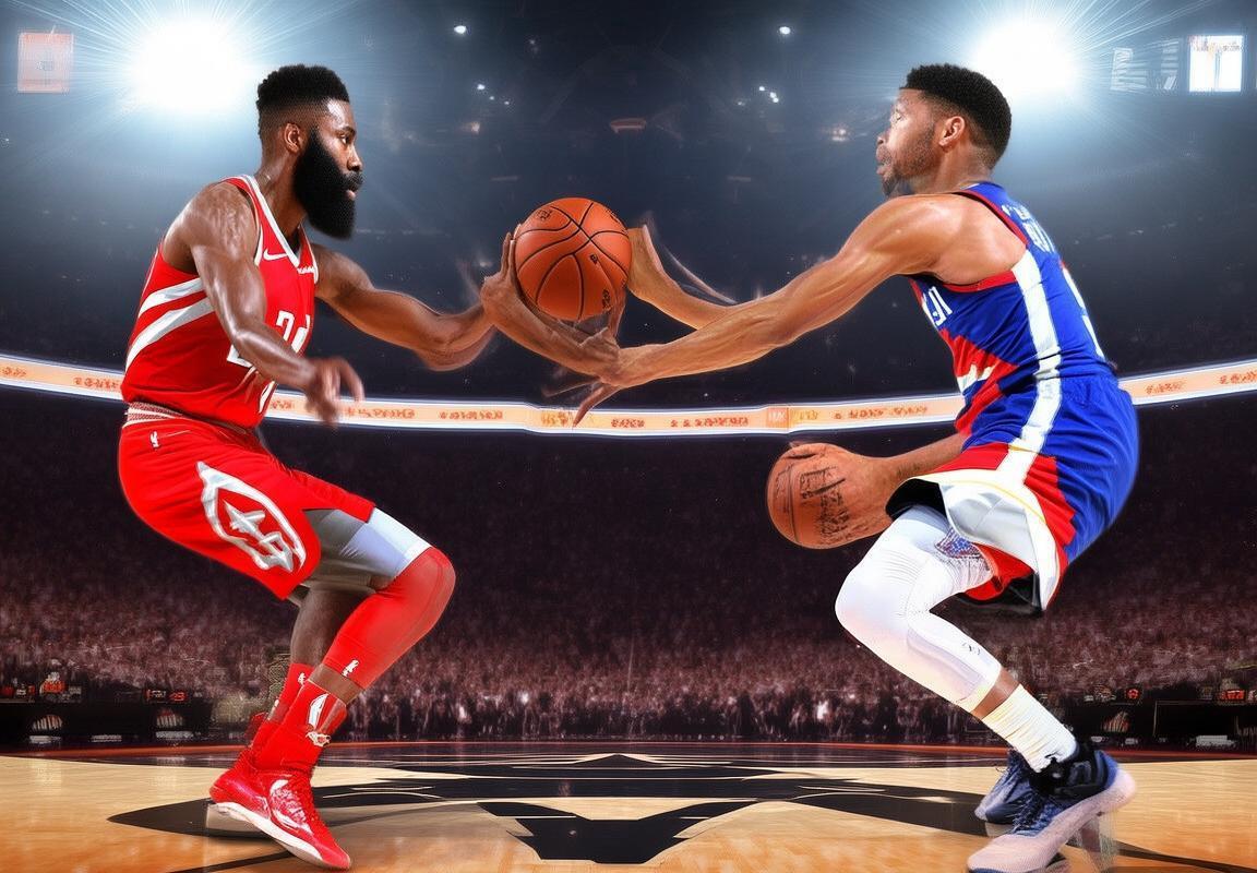 2019NBA季后赛火箭对开拓者经典对决回顾：双枪对决与战术解析(图2)